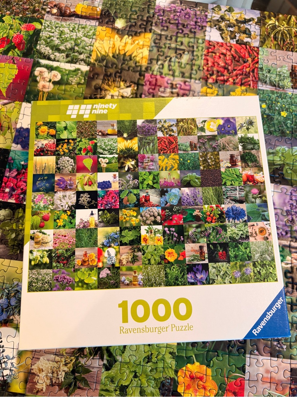 Ravensburger Puzzle Plants Garden Scene 1000pc